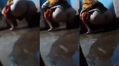 Stepmom pissing video made by son with secret camera