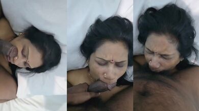 Malayali cheating aunty big cock mouth fucking video