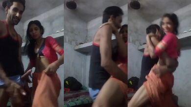 Rajasthani desi couple home chudai with big lund