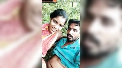 Adivasi lady with hairy pussy fucking in jungle and bedroom