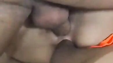 Desi girlfriend shared in double penetration porn video