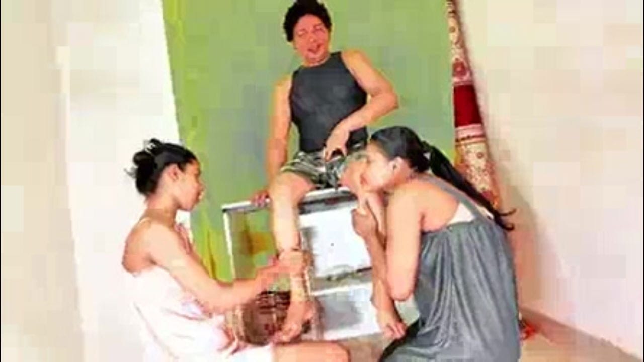 Threesome sex with two hot xxx porn desi fantastic sex