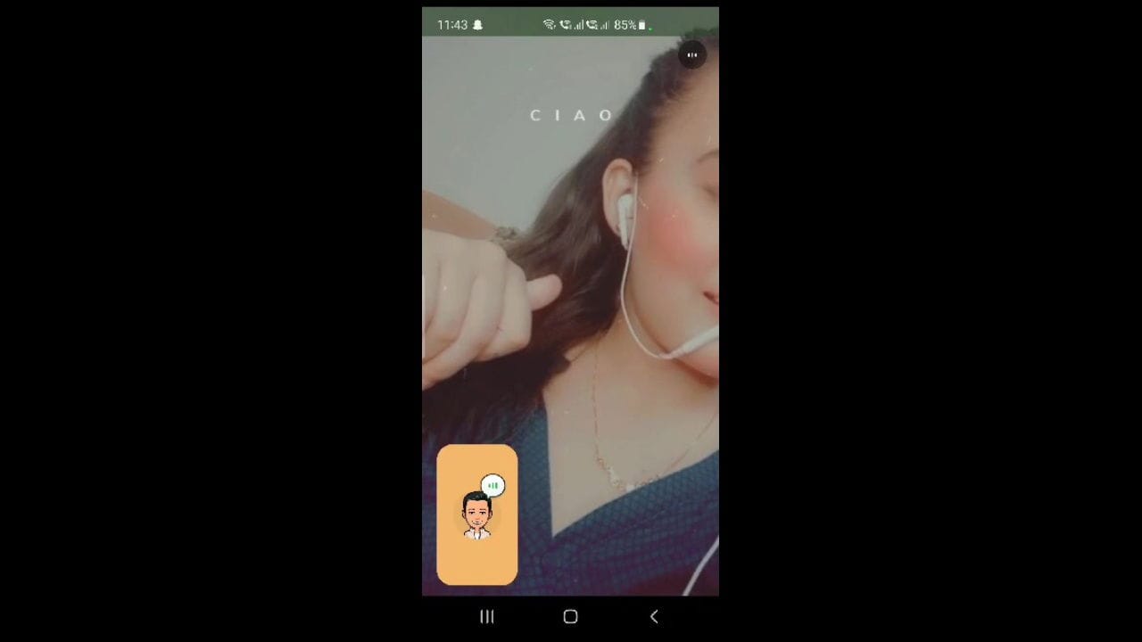 Babydoll Snapchat queen vc 121 private with full face 2