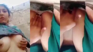 Beautiful village bhabhi nude chut showing mms