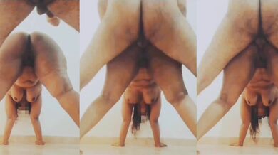 Fat thighs desi aunty banged by gym trainer