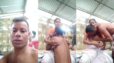 Agniveer jawan and bhabhi in oral sex video