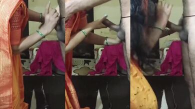Marathi bhabhi devar homemade blowjob video