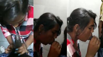 Tamil bhabhi office toilet blowjob video
