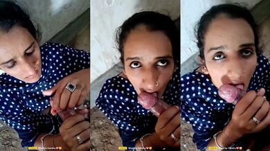 Innocent rajasthani girl sucking driver’s big lund in mms video