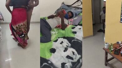 Tamil wife secretly shared by husband in threesome video