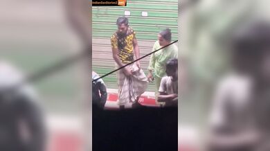 Local randi Bhabhi fucked on shopping centre stairs